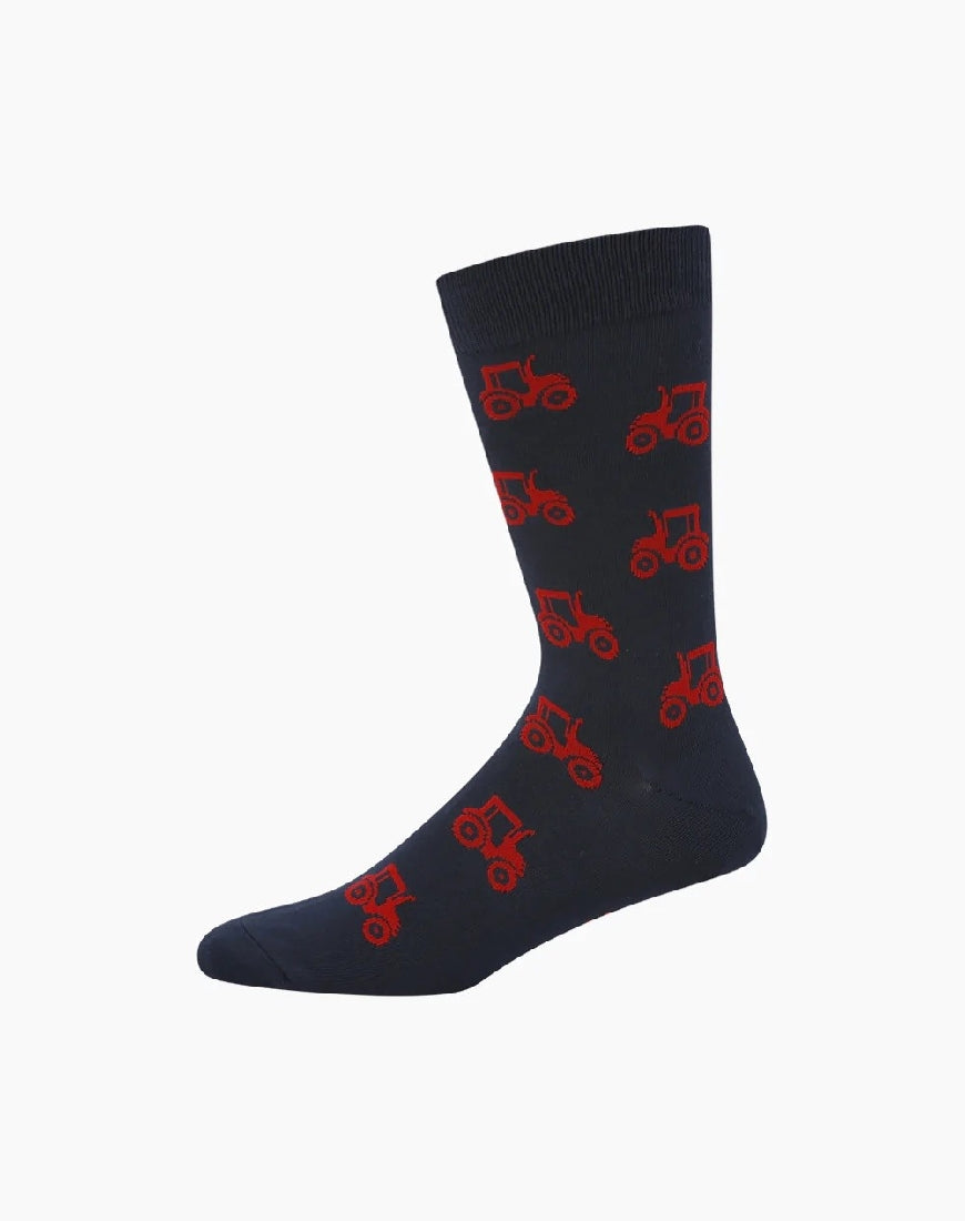 Bamboozld Mens Tractor Bamboo Sock (sz 7-11)
