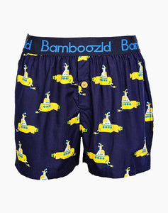Bamboozld Mens Yellow Submarine Bamboo Boxer Short