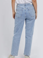Load image into Gallery viewer, Foxwood Enmore Wide Leg Jean Light Blue *sale*
