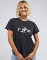 Load image into Gallery viewer, Foxwood Gather Tee - Washed Black
