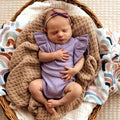 Snuggle Hunny Jacaranda Short Sleeve Bodysuit * Sale *