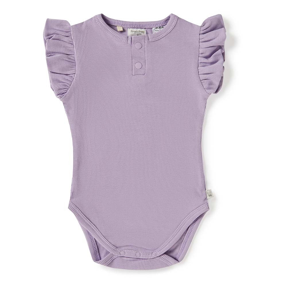 Snuggle Hunny Jacaranda Short Sleeve Bodysuit * Sale *