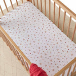 Load image into Gallery viewer, Snuggle Hunny Ladybug Organic Fitted Cot Sheet

