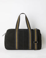 Load image into Gallery viewer, Juju &amp; Co Suede Duffle - Black
