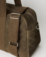 Load image into Gallery viewer, Juju &amp; Co Suede Duffle - Khaki
