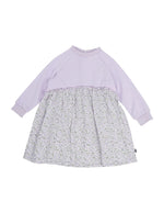 Load image into Gallery viewer, Animal Crackers Ruffeled Dress Purple *sale*
