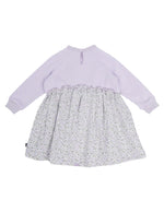 Load image into Gallery viewer, Animal Crackers Ruffeled Dress Purple *sale*
