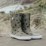 Load image into Gallery viewer, Crywolf Rain Boots Khaki Stones
