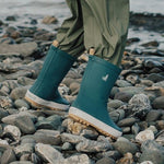 Load image into Gallery viewer, Crywolf Rain Boots Dark Teal
